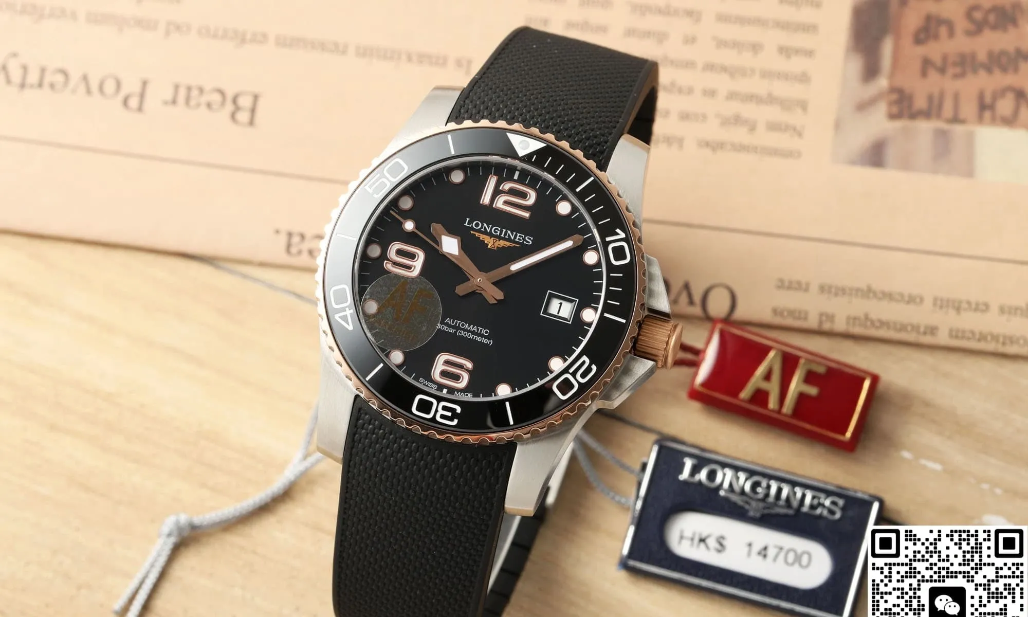 AF Factory Longines Concas L3.782.3.58.9 1:1 Best Edition Replica Watch